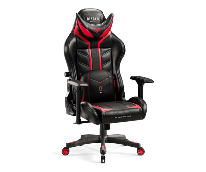 Fotel gamingowy DIABLO Chairs X-RAY Normal Size czarno-czerwony